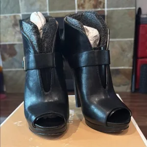 Michael Kors Guiliana Peep Toe Booties