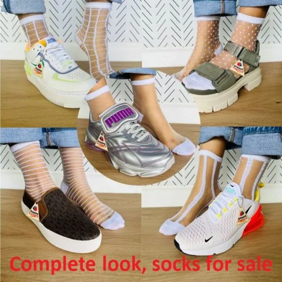 🤩MICHAEL KORS Jenkins Knit Trainer Sz 10 Womens Shoes Black Casual Sneakers New