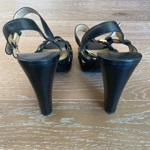 Michael Michael Kors Stud Sandals | Black | 10
