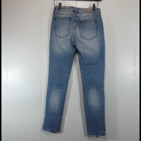 Miss me stud embellished distressed skinny jeans size 25
