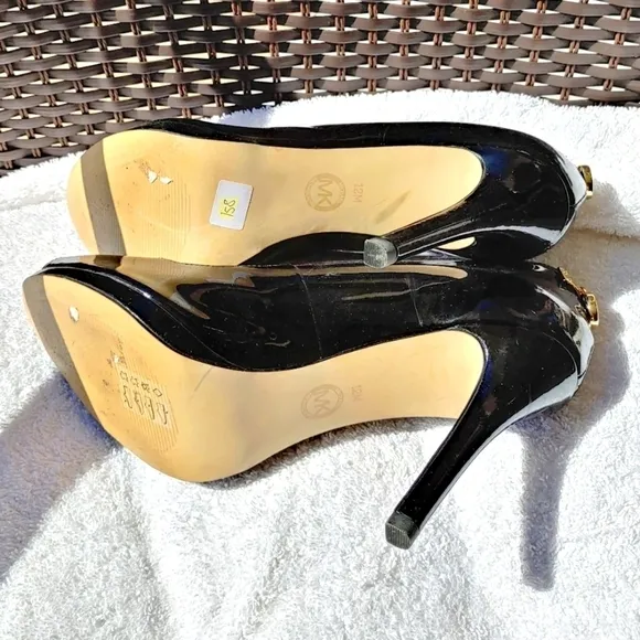 MK MICHAEL KORS HIDDEN PLATFORM HEELS SHOES SIZE 11