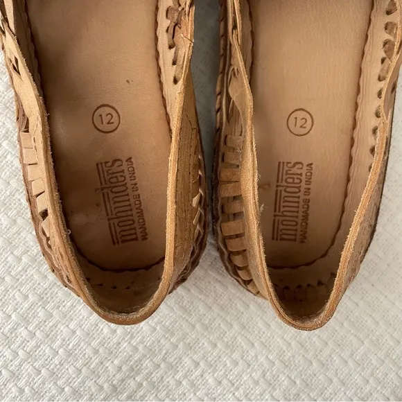 Mohinders Men's Woven Leather Shoes