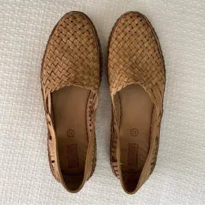 Mohinders Men's Woven Leather Shoes