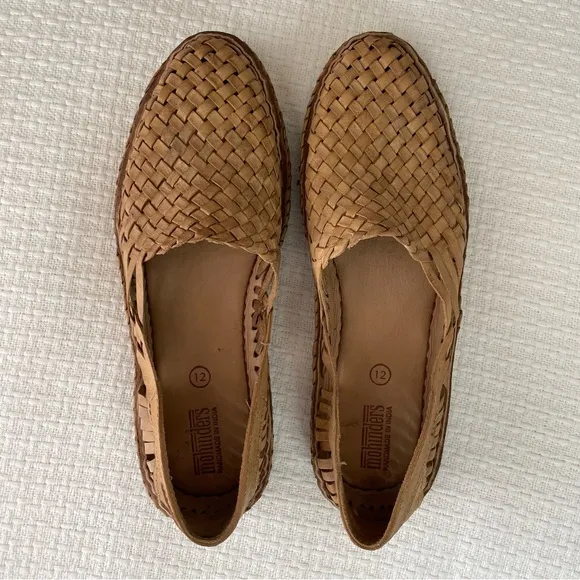 Mohinders Men's Woven Leather Shoes
