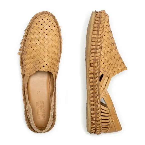 Mohinders Men's Woven Leather Shoes