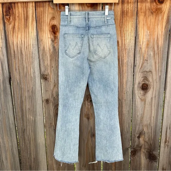 MOTHER The Hustler Ankle Fray in Knock on Wood size 23