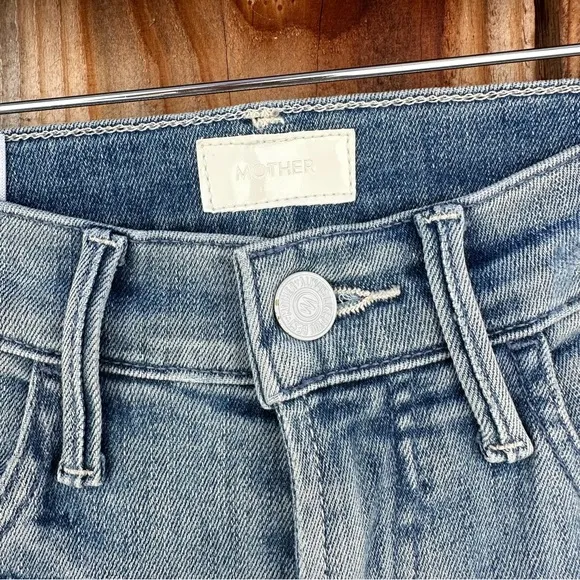 MOTHER The Hustler Ankle Fray in Knock on Wood size 23