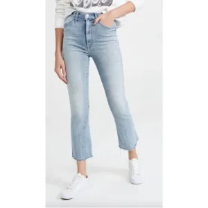 MOTHER The Hustler Ankle Fray in Knock on Wood size 23