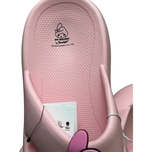 My Melody Pink Platform Slide Sandals For Women