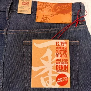Naked &amp; Famous X Massdrop Ichiban Selvedge Weird Guy Tapered Jeans (NWT)