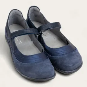 Naot Kirei Suede Mary Jane Shoe in Blue