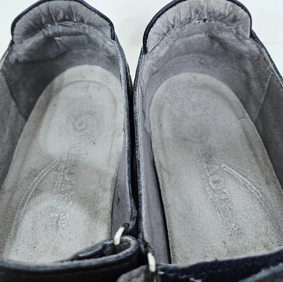 Naot Kirei Suede Mary Jane Shoe in Blue