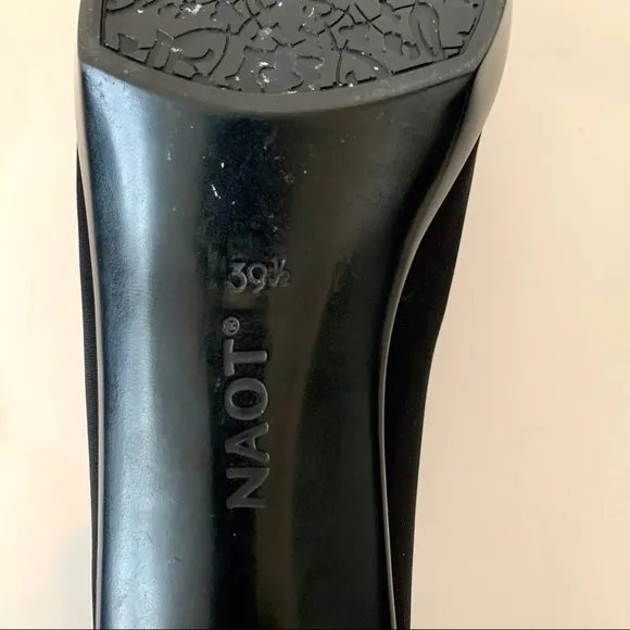 NAOT Lucente Black Pump Shoes—SZ. 8