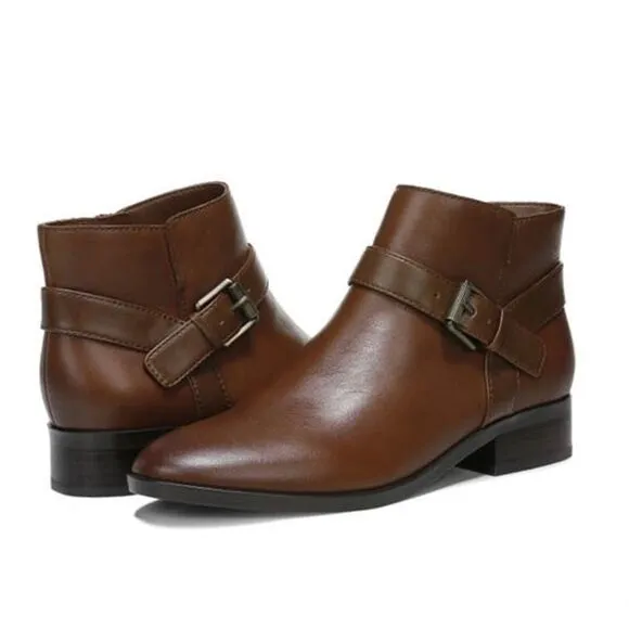 Naturalizer Ronan Ankle Boot Cinnamon (WIDE)