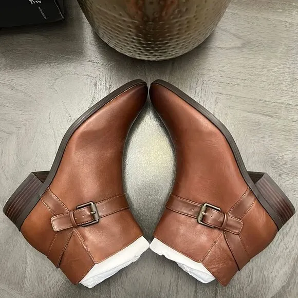 Naturalizer Ronan Ankle Boot Cinnamon (WIDE)