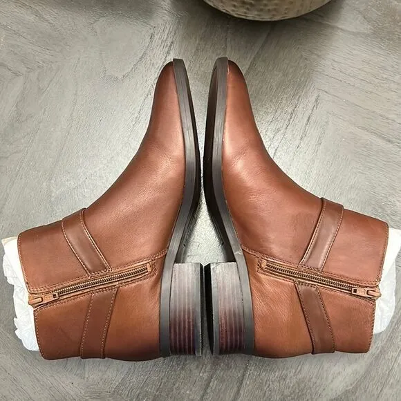 Naturalizer Ronan Ankle Boot Cinnamon (WIDE)
