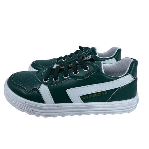 Naturino Ceonia AW22 (Little Kid /Big Kid) Green Boy's Shoes Size 1.5 or EU 32