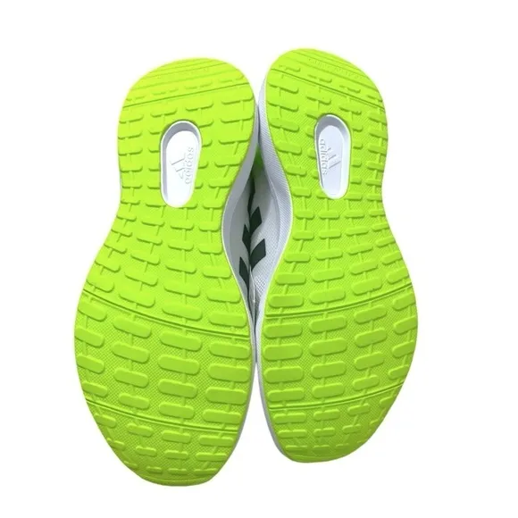 NEW Adidas Kids FortaRun 2.0 K running shoes sneakers grey Green Sz 5.5