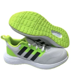 NEW Adidas Kids FortaRun 2.0 K running shoes sneakers grey Green Sz 5.5