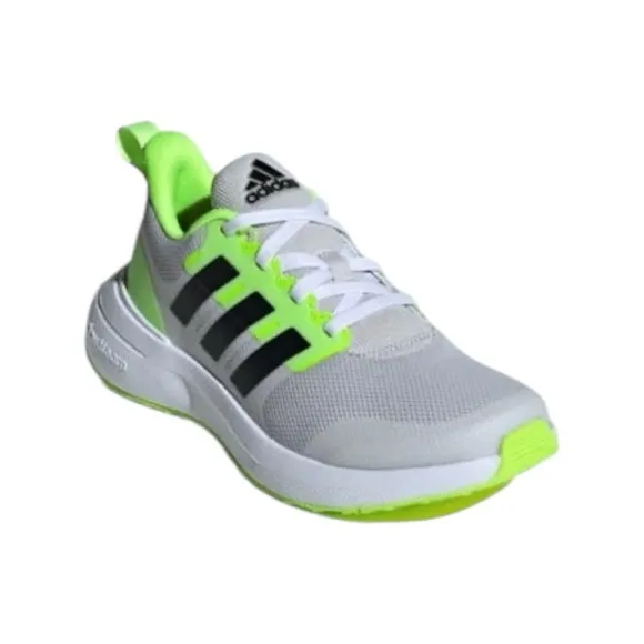NEW Adidas Kids FortaRun 2.0 K running shoes sneakers grey Green Sz 5.5