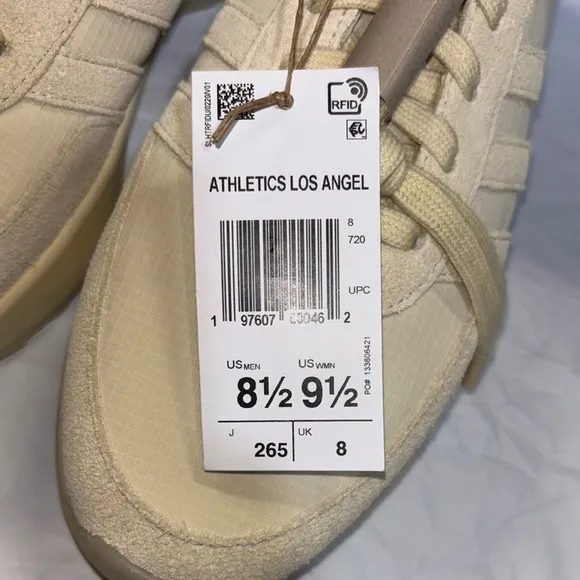 NEW ADIDAS Unisex Athletics Los Angeles Sneakers Casual Padded Comfort Size 9.5