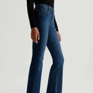 NEW AG Jeans Farrah Unhemmed Bootcut Denim Jeans - High Rise in Indigo 252