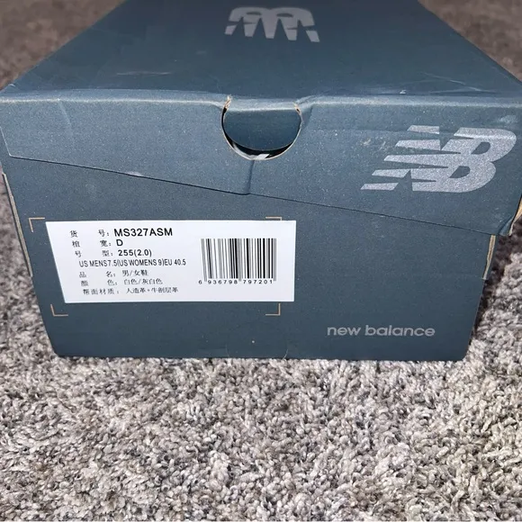 New Balance 327 'Moonbeam Desert Pink Gum' MS327ASM Women’s 9 Men’s 7.5 NIB