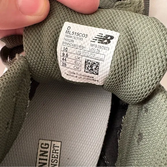New Balance 515 Deep Olive Green Sneaker