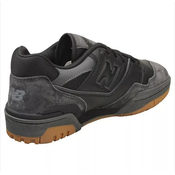 New Balance 550 BB550BGU Sneaker Men's‎ 11 Black Leather Lifestyle Shoes NR6997