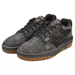 New Balance 550 BB550BGU Sneaker Men's‎ 11 Black Leather Lifestyle Shoes NR6997