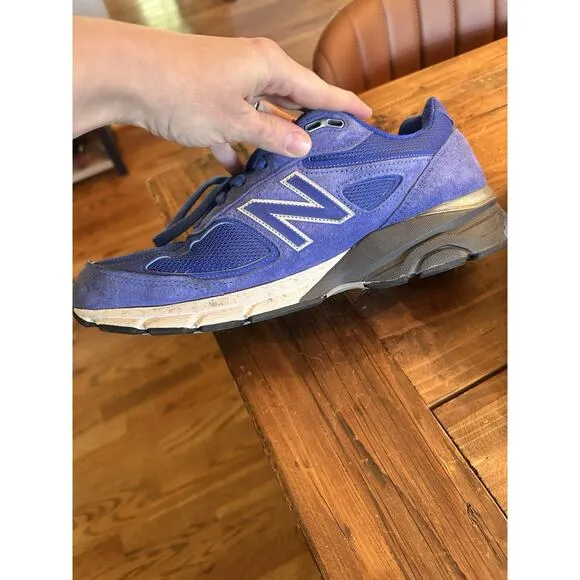New Balance 990v4 Made In USA Royal UV Blue M990RY4 Men’s Size 12