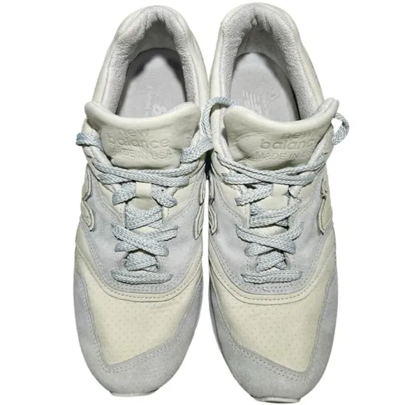 New balance 997 Encap made in the USA cream gray suede Men's size 9 m997lbd