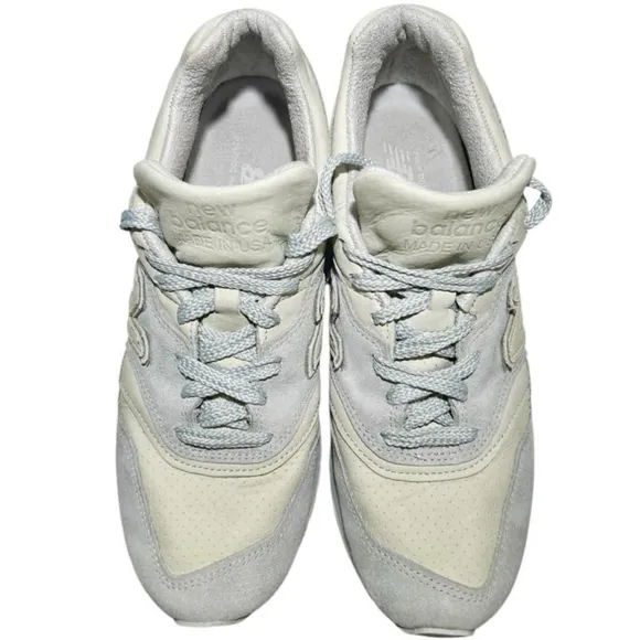 New balance 997 Encap made in the USA cream gray suede Men's size 9 m997lbd