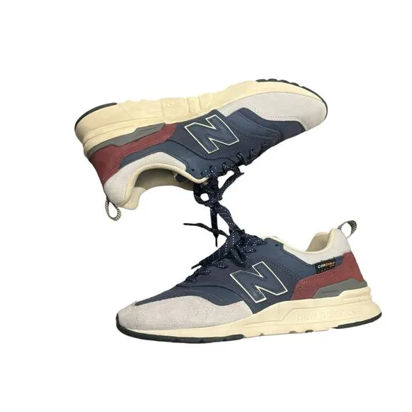 New Balance 997H Athletic Workwear Sneaker Shoes Indigo Grey White Size 9.5