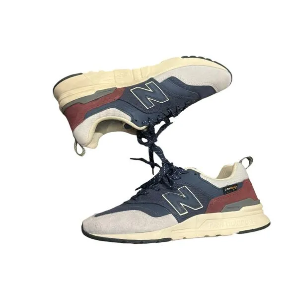 New Balance 997H Athletic Workwear Sneaker Shoes Indigo Grey White Size 9.5