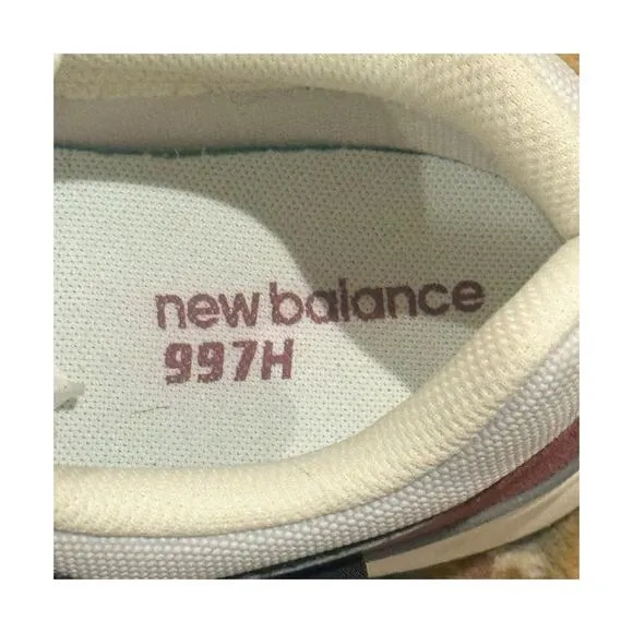 New Balance 997H Athletic Workwear Sneaker Shoes Indigo Grey White Size 9.5