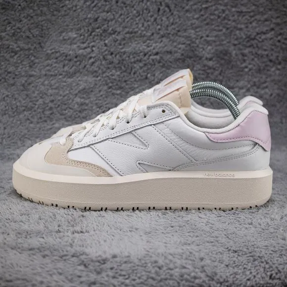 New Balance CT302 NB White Purple Mens 9 Womens 10.5 Platform Shoes CT302SP-D