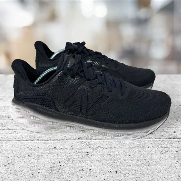 New Balance Fresh Foam X More‎ V3 Men's Size 11.5 D Black Running Shoes MMORLK3