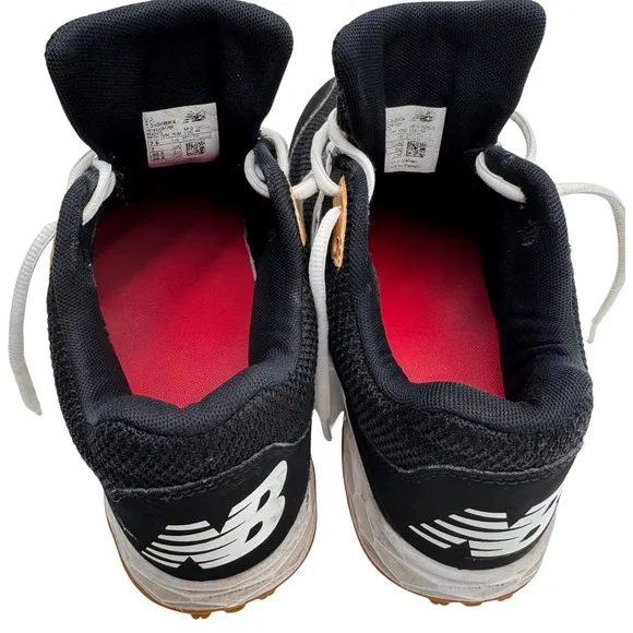 New Balance Shoes Sneakers Men's Running T3000BK4 Sz 7.5 Black White Athleisure