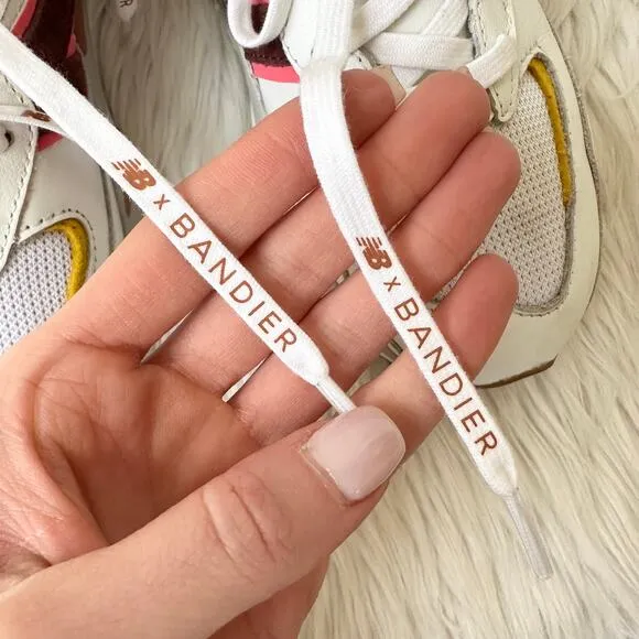 New Balance x Bandier 57/40 Move Her World Sneaker Running Shoes, White/ Angora