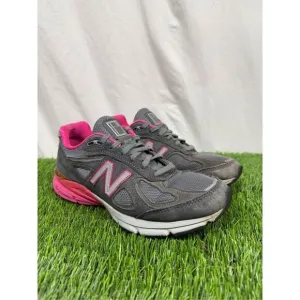 New Balance 990 V4 Womens Size 9.5 Gray mens 8 Running Shoes Sneakers W990GP4
