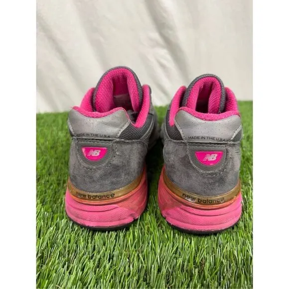 New Balance 990 V4 Womens Size 9.5 Gray mens 8 Running Shoes Sneakers W990GP4