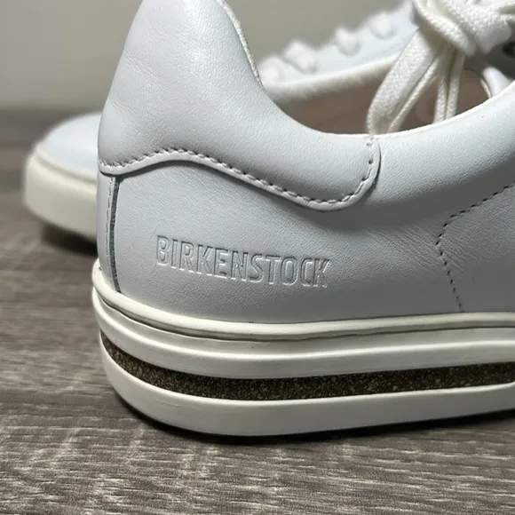 New Birkenstock Bend Low Leather White Shoes