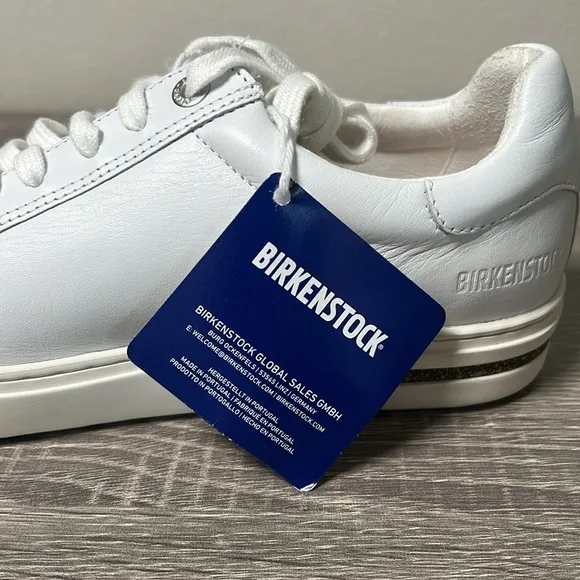 New Birkenstock Bend Low Leather White Shoes