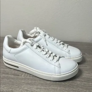 New Birkenstock Bend Low Leather White Shoes