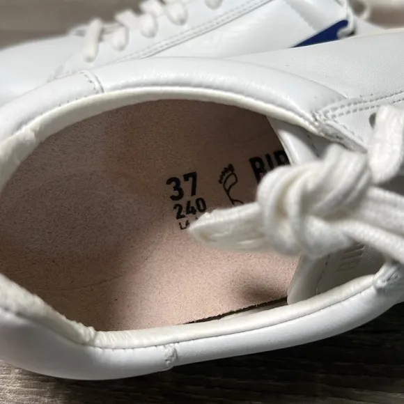 New Birkenstock Bend Low Leather White Shoes