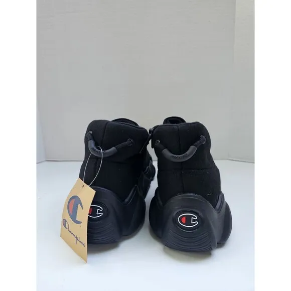 New Champion Meloso Rukka Boots SHOES 3 BLACK Youth Size 6.5Y Wmn's 8 CP102455Y