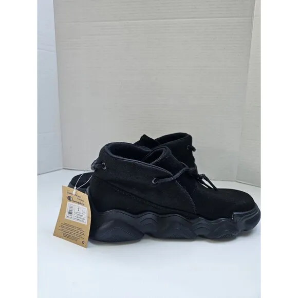 New Champion Meloso Rukka Boots SHOES 3 BLACK Youth Size 6.5Y Wmn's 8 CP102455Y