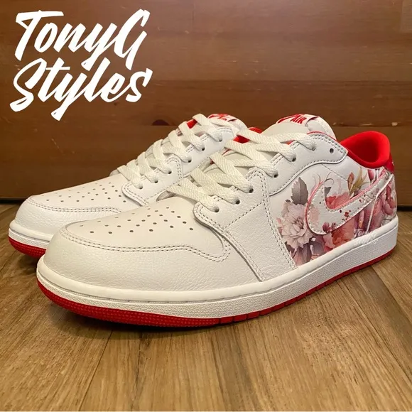 🌺NEW🌸 CUSTOM AIR JORDAN 1 RETRO LOW