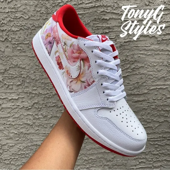 🌺NEW🌸 CUSTOM AIR JORDAN 1 RETRO LOW